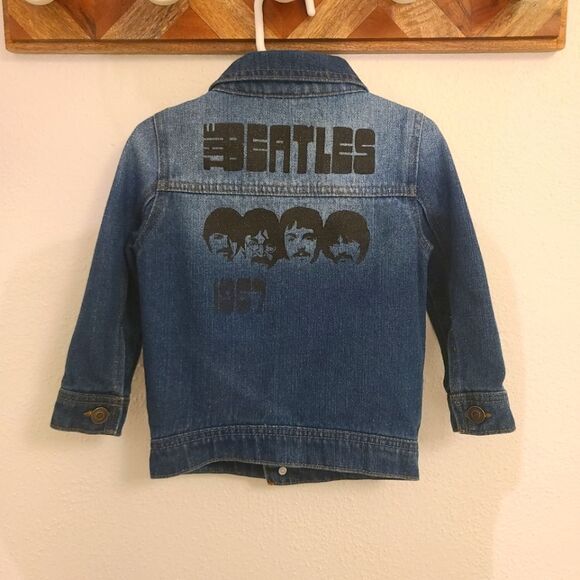 Junk Food Beatles Toddler Jean Jacket 2T - Picture 6 of 6